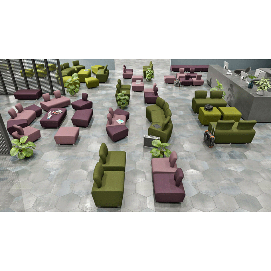 NOE Sinuous Reception Seating