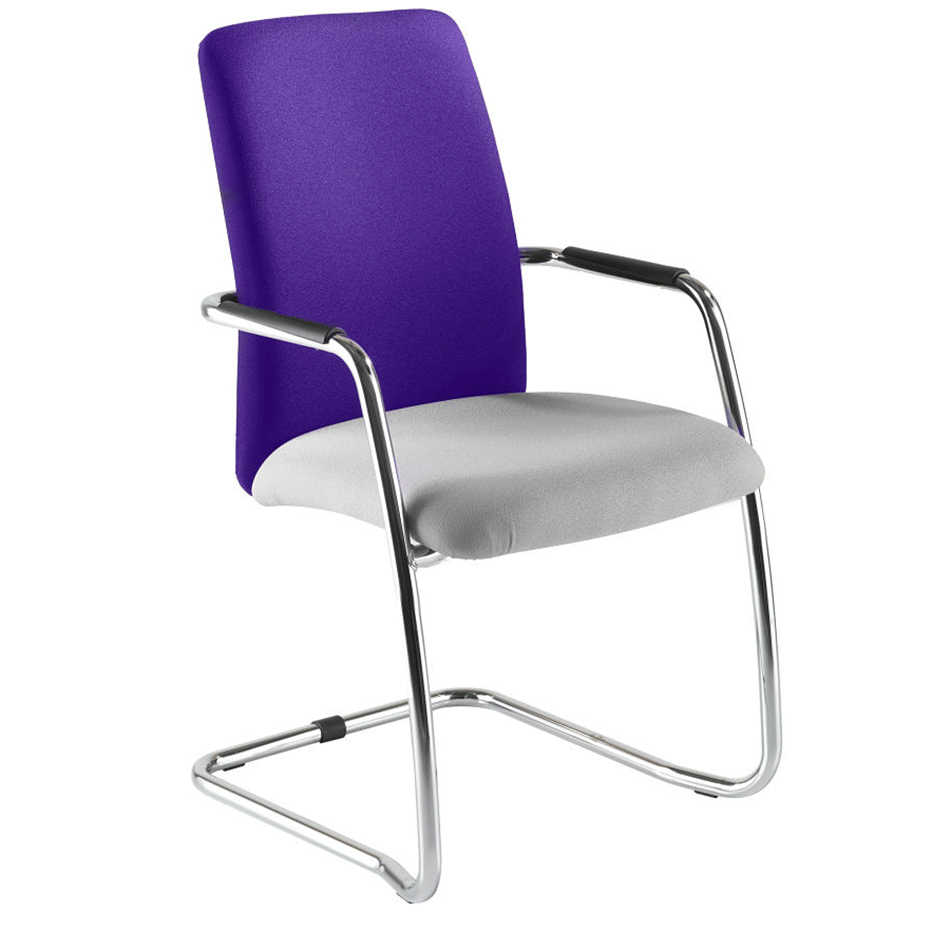 Active High Back Cantilever Meeting Chair