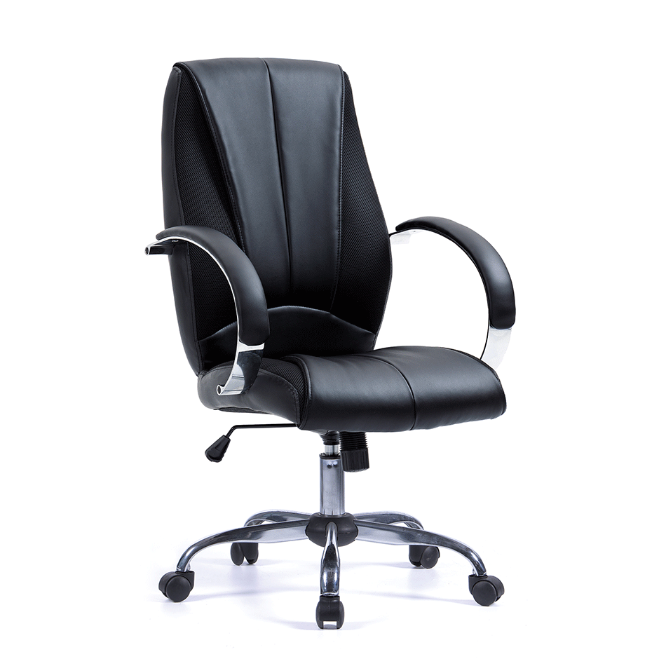 Battle Faux Leather Executive Chair