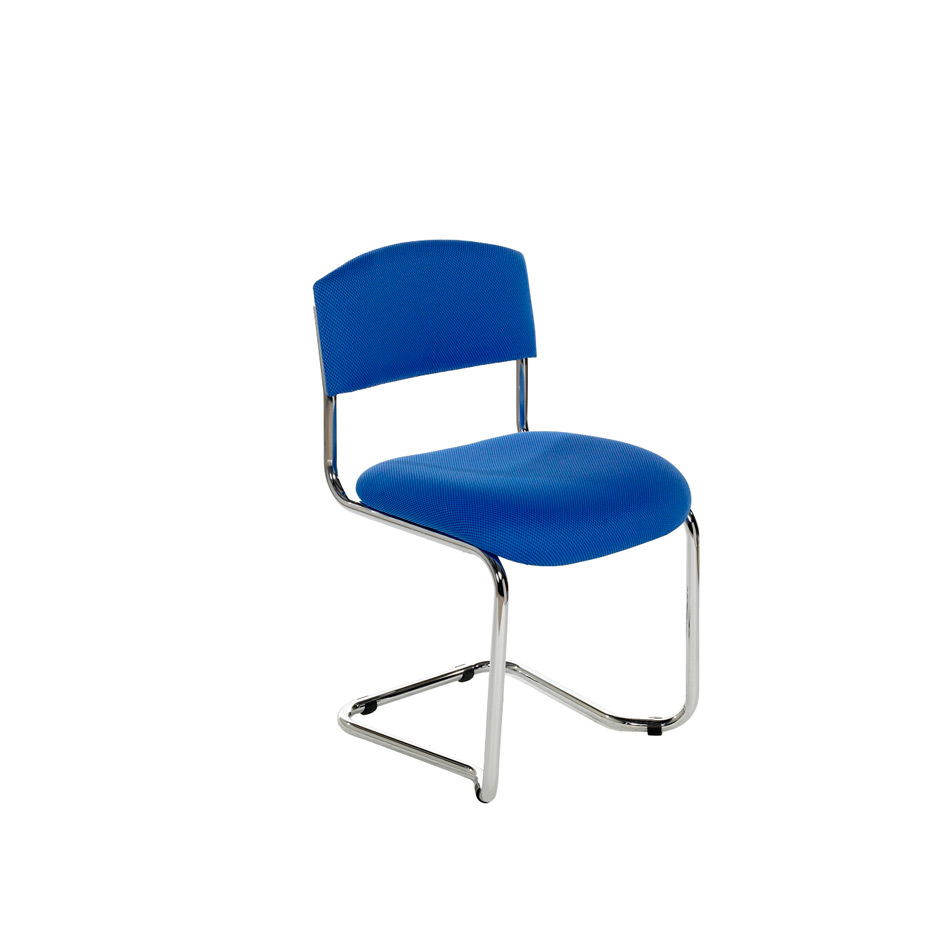 NOE Chrome Cantilever Side Chair