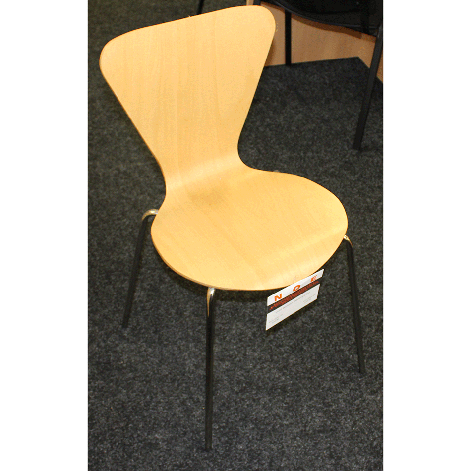 Used Wooden Canteen Chair