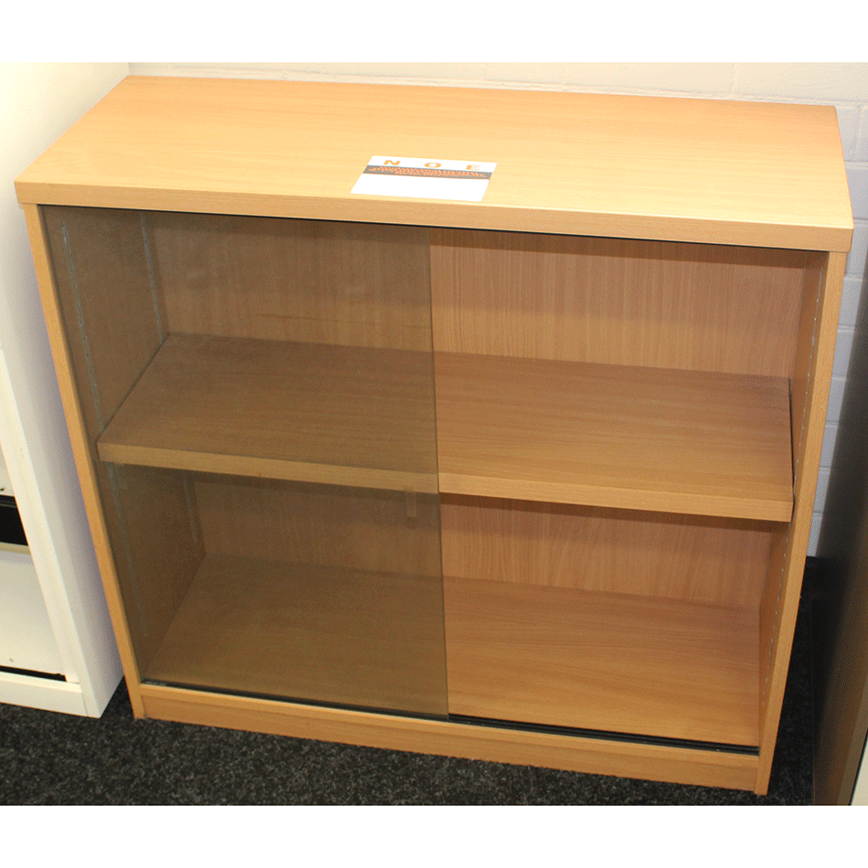 Used Glass Fronted Unit Beech