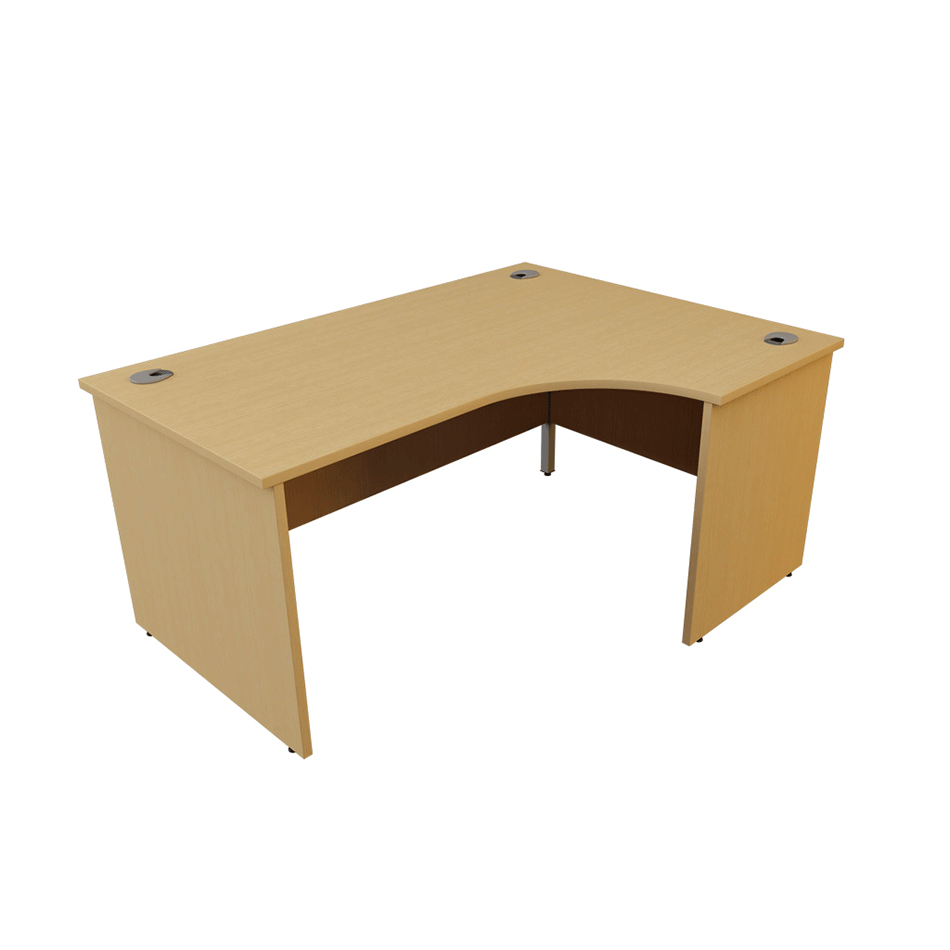 Hawk Panel End J Shape Desk