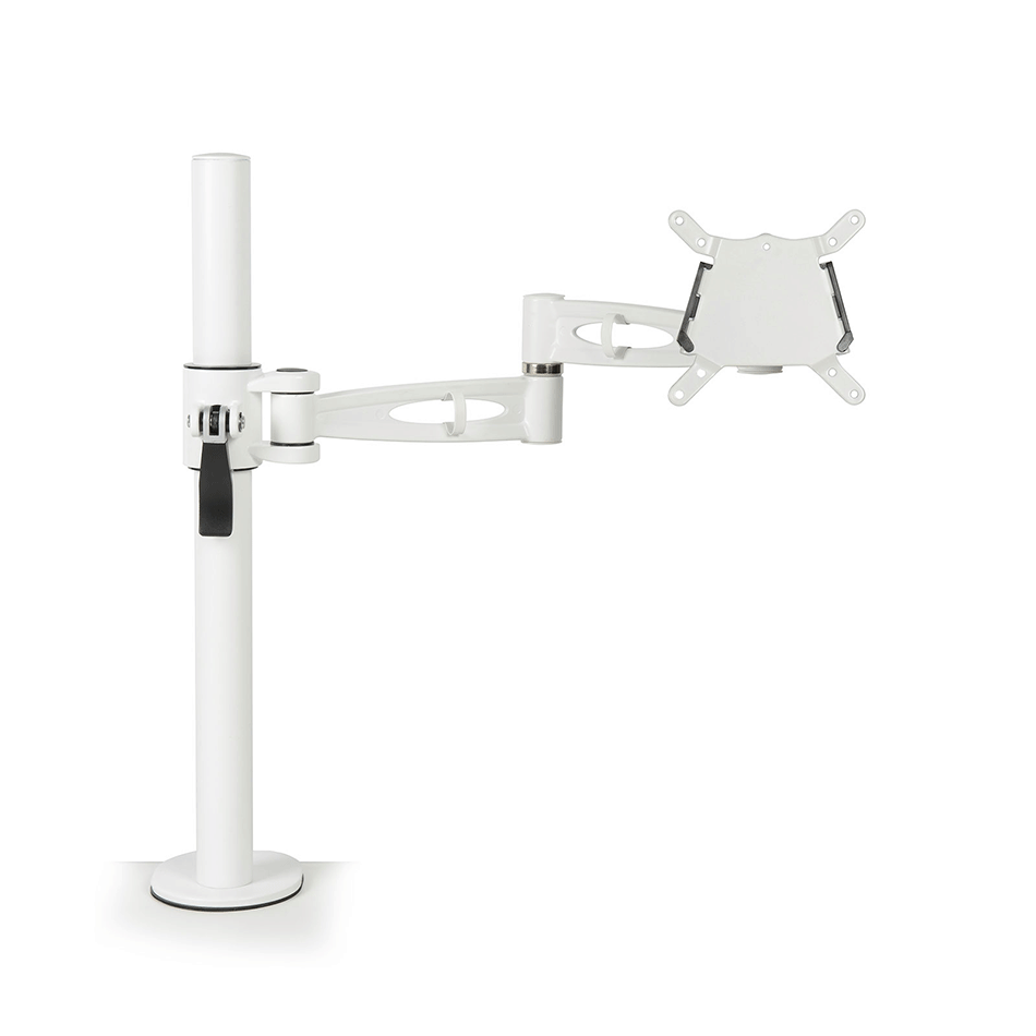 Used Single Monitor Arm White