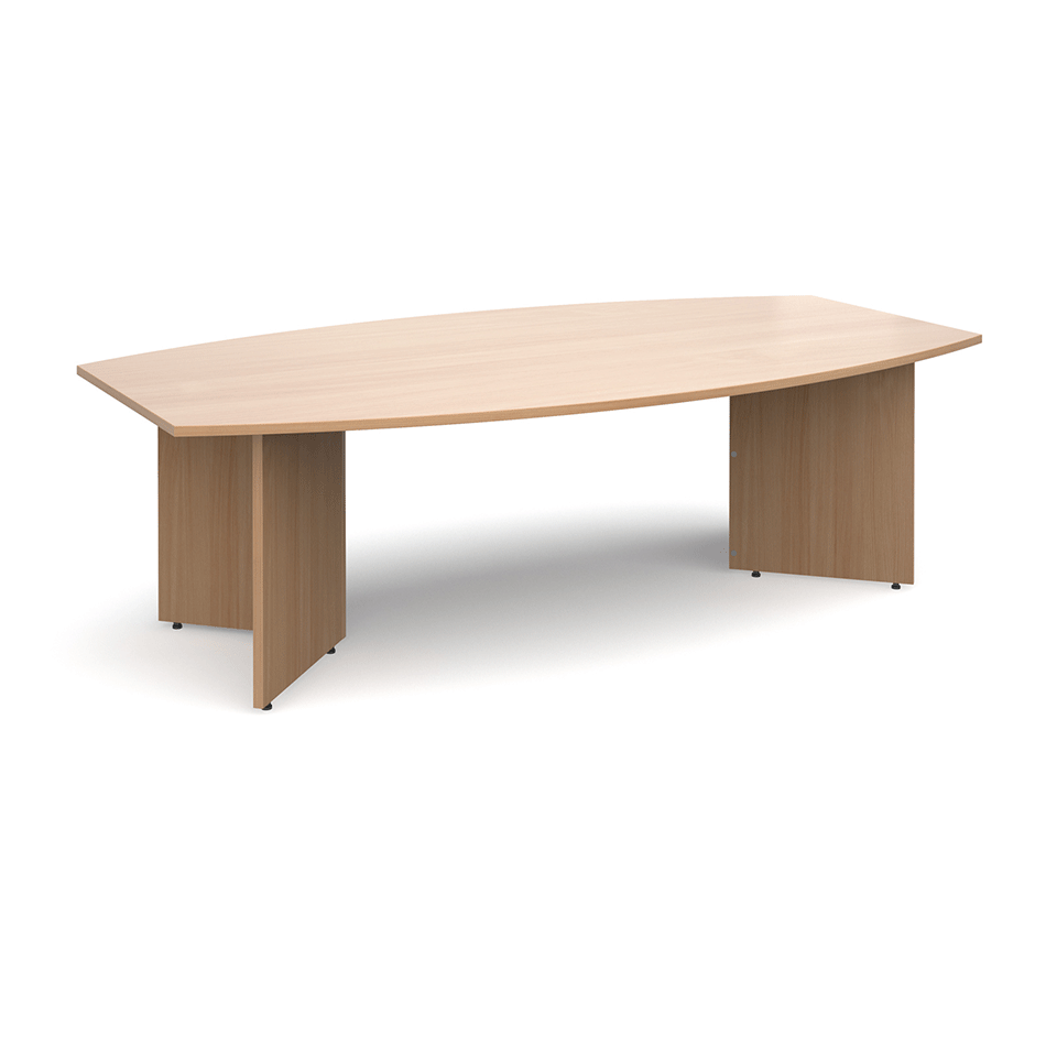 NOE Boat Shaped Boardroom Table