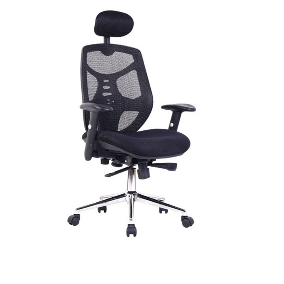 Tomahawk Executive Mesh Chair Black